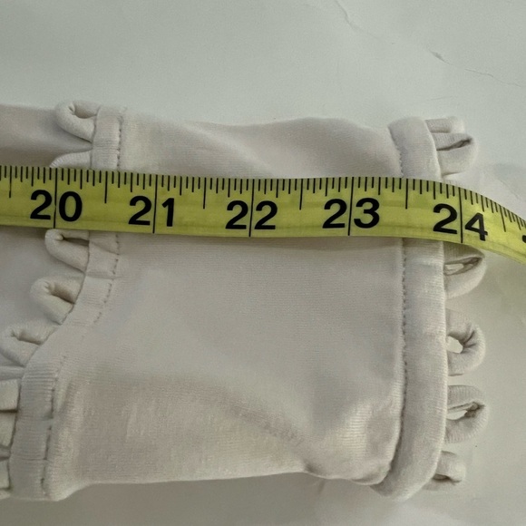 Soft Surroundings Cream Mockneck Top with Button Detail Size Medium - Picture 10 of 11